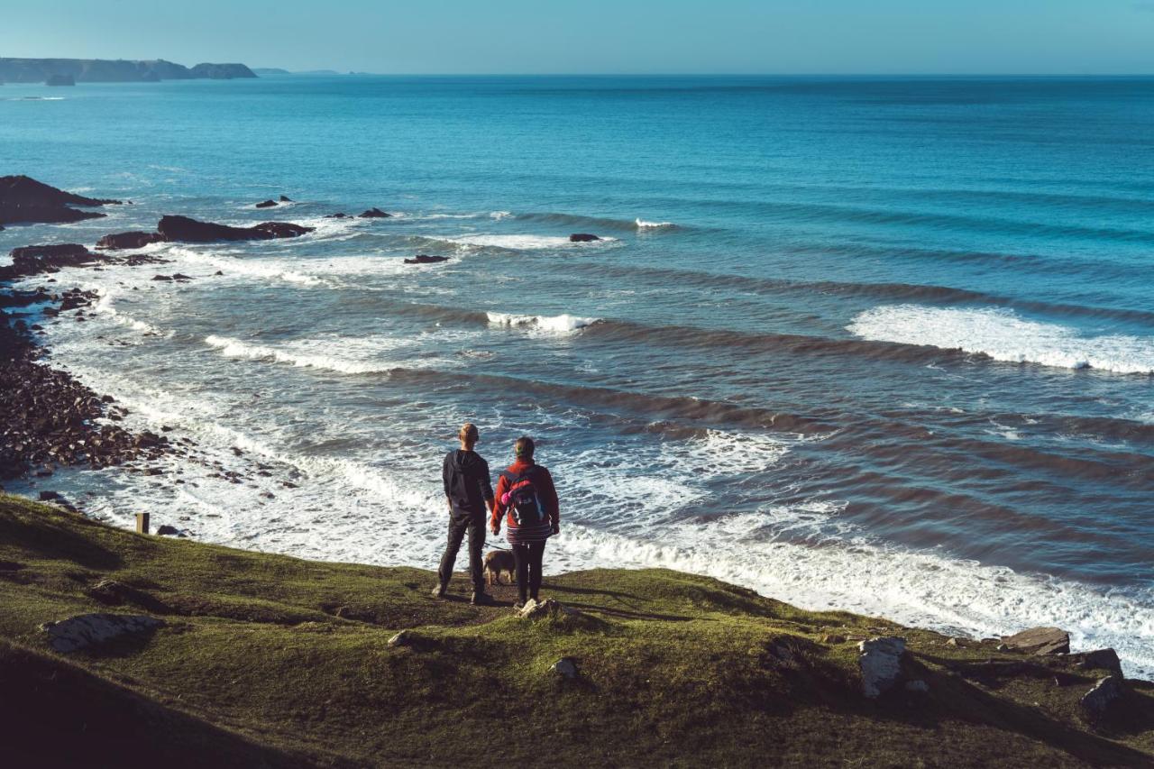 Penzion Trevigue Farm Crackington Haven Exteriér fotografie