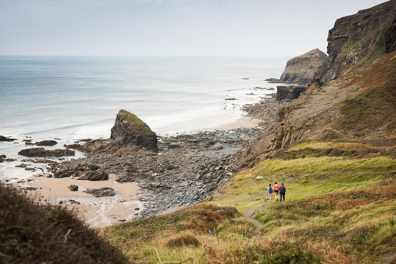Penzion Trevigue Farm Crackington Haven Exteriér fotografie